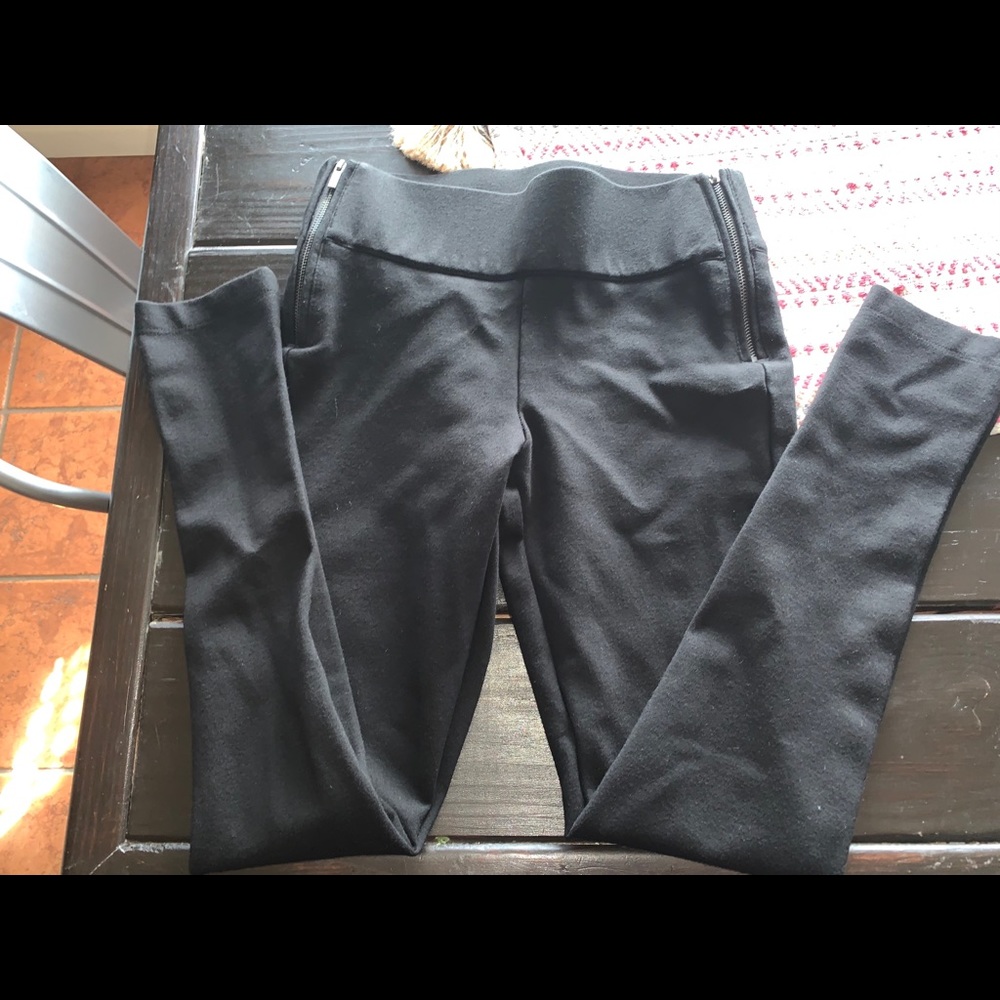 Zara black skinny pants medium